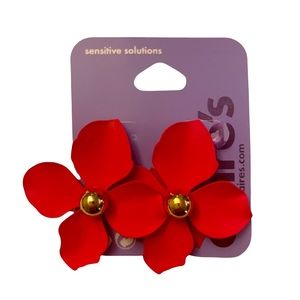 [3/$18] 🌺 Gorgeous Oversized Pink Flower Earrings